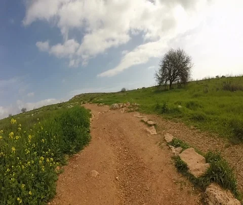 Arbel Cliffs 05 Stock Footage 111156629