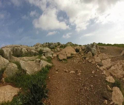 Arbel Cliffs 07 Stock Footage 111159353