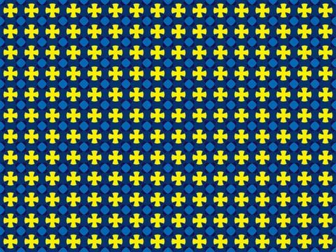 Arbitrary colored geometric figures on a seamless pattern Seamless color p... Stock Photos