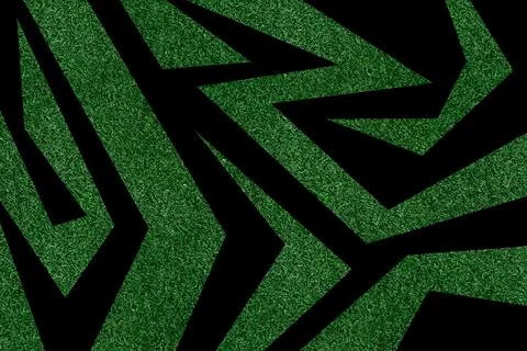 Arbitrary configuration of shapes. Illustrazione stock