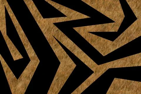 Arbitrary configuration of shapes. Illustrazione stock