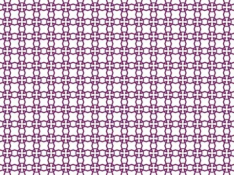 Arbitrary geometric shapes on a seamless pattern on a white background Sea... Stock Photos