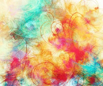 Arbitrary gradient shapes smudges streaks Distorted pattern Stock Illustration