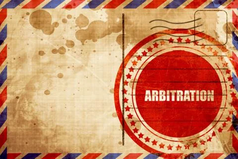 Arbitration Stock Illustration