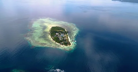 Arborek island. Stock Footage 82928042