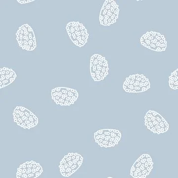 Arborio rice line seamless pattern Illustrazione stock