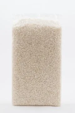 Arborio rice pack Stock Photos