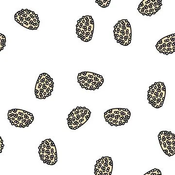Arborio rice vector seamless pattern 스톡 일러스트