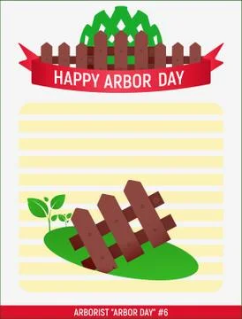 Arborist Arbor day # Stock Illustration