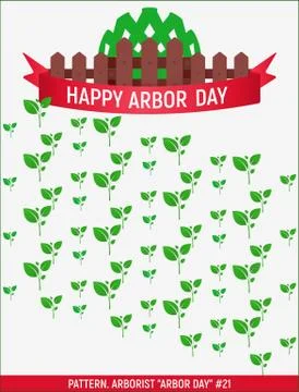 Arborist Arbor day # Stock Illustration