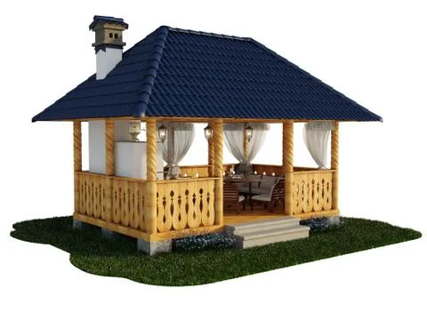 Arbour Stock Illustration