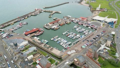 Arbroath, Scotland Stock Footage 246378745