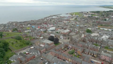Arbroath, Scotland Stock Footage 246378987