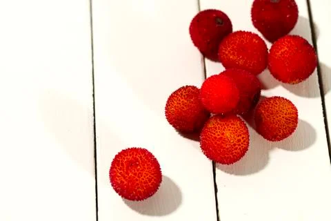 Arbustus fruit Stock Photos