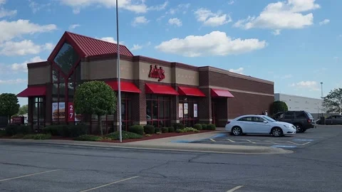 Arby's Restaurant Building Fast Food | Stock Video | Pond5