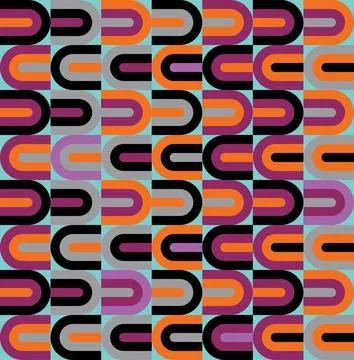 Arc abstract pattern seamless. Arch abstractive background. texture for fab.. Stock Illustration