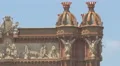 Arc de Triomf with angels and horses statues in Barcelona 4k or 4k+ Resolution