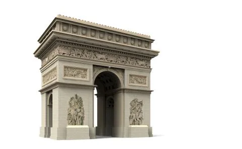 Arc de triomphe 3 Illustrazione stock