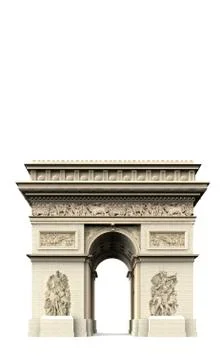 Arc de triomphe 4 Stock Illustration
