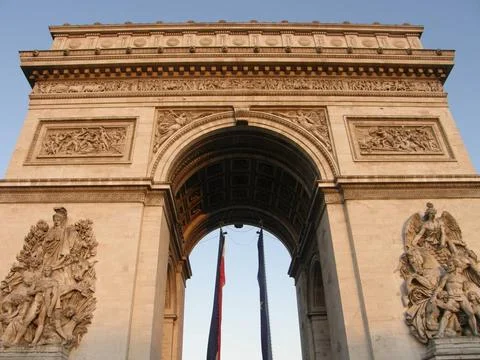  Arc de Triomphe Arc de Triomphe in Paris, France Copyright: xZoonar.com/R... Stock-Fotos