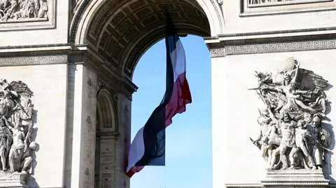 Arc de Triomphe Stock Footage 21982071