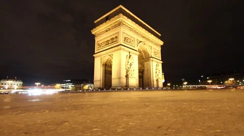 Arc de Triomphe Stock Footage 35115536