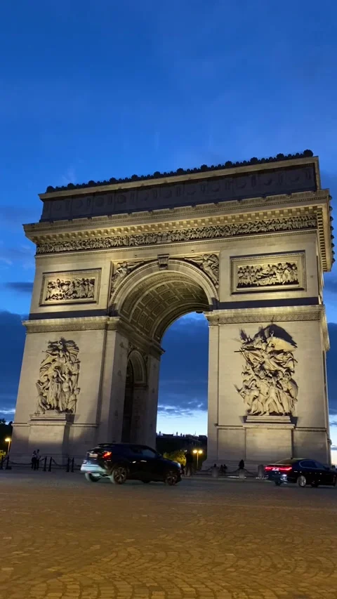 Arc de Triomphe Stock Footage 253458363
