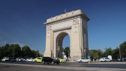 Arc de Triomphe HD Stock Footage 250990727