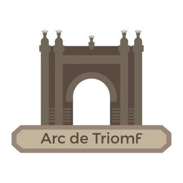 Arc De Triomphe Stock Illustration