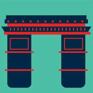 Arc De Triomphe イラスト素材
