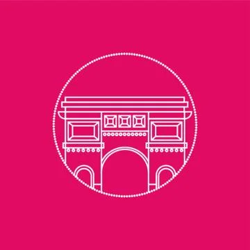 Arc De Triomphe Illustrazione stock