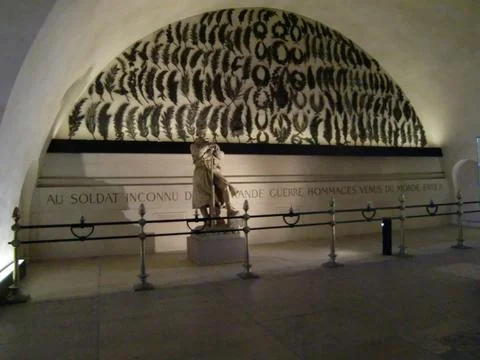 Arc de triomphe inside Stock Photos