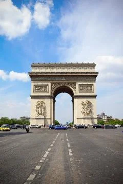 Arc de Triomphe in Paris Arc de Triomphe in Paris Copyright: xZoonar.com/J... Stock-Fotos