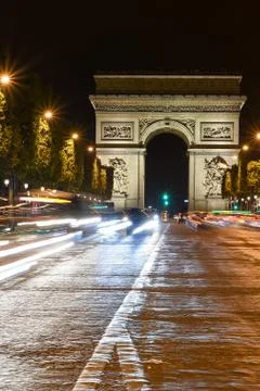 ARC DE TRIOMPHE PARIS Foto stock