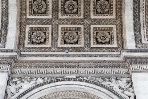 Arc de Triomphe, Paris Stock Photos