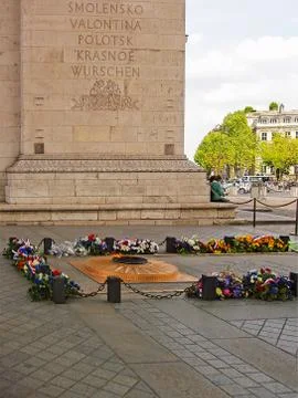 Arc de Triomphe, Paris Stock Photos