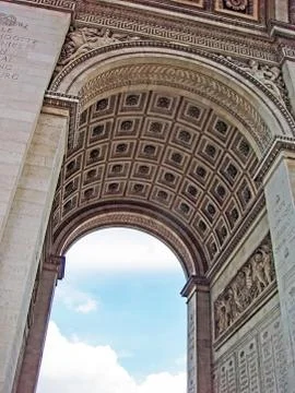 Arc de Triomphe, Paris Stock Photos