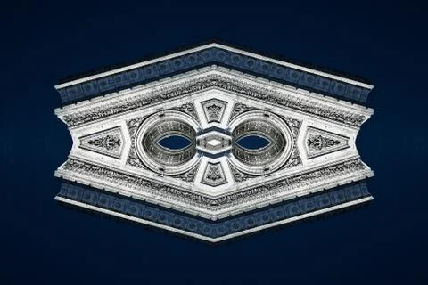 Arc de triomphe pattern 스톡 사진