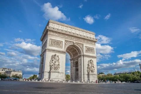 Arc de Triomphe 库存照片