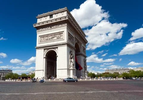 Arc de triomphe Stock Photos