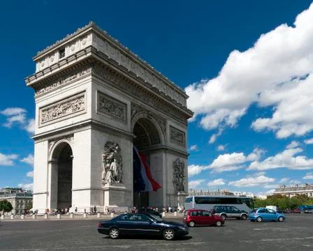 Arc de triomphe Stock Photos