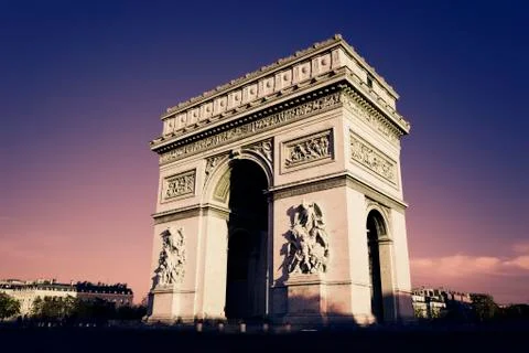Arc de triomphe Stock Photos
