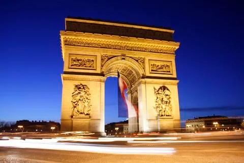 Arc de triomphe Stock Photos
