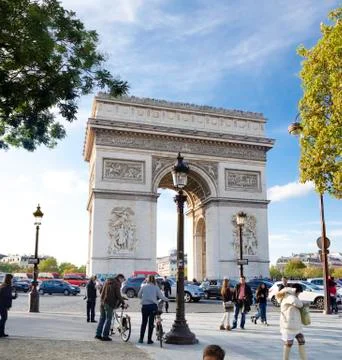 Arc de triomphe Stock Photos