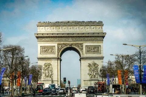 Arc de triomphe Foto stock