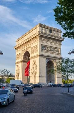 Arc de Triomphe. Stock Photos