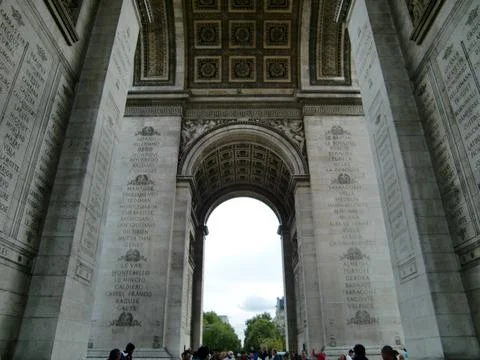 Arc de triomphe Stock Photos