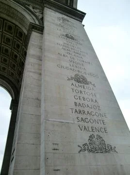 Arc de Triomphe 스톡 사진