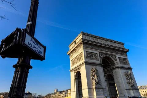 Arc de triomphe 스톡 사진