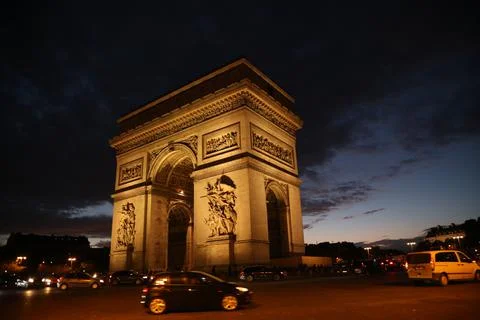Arc de triomphe Stock Photos